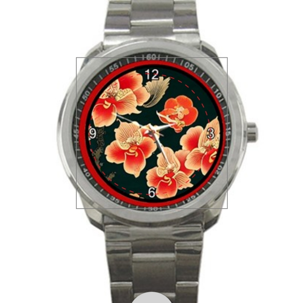 Sport metal watch